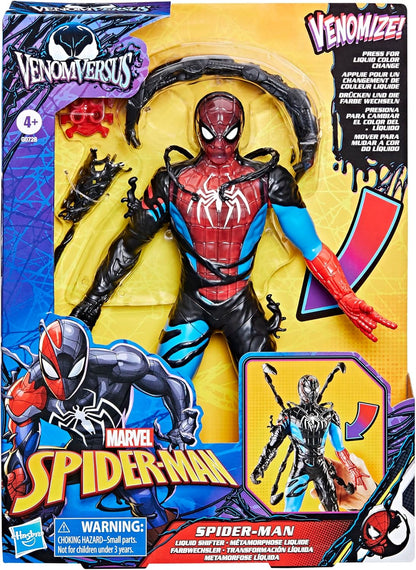 Marvel Spider - Man VenomVersus Spider - Man Liquid Shifter Action Figure (11 - inch) - Toy Star Malta
