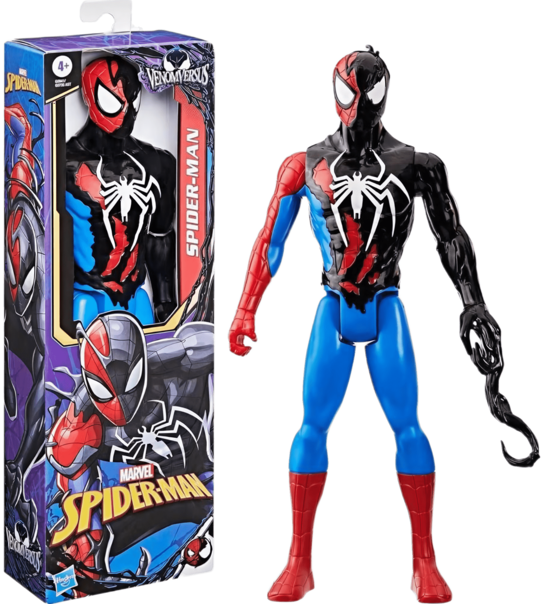 Marvel Spider - Man VenomVersus Titan Hero Series Spider - Man Action Figure - Toy Star Malta