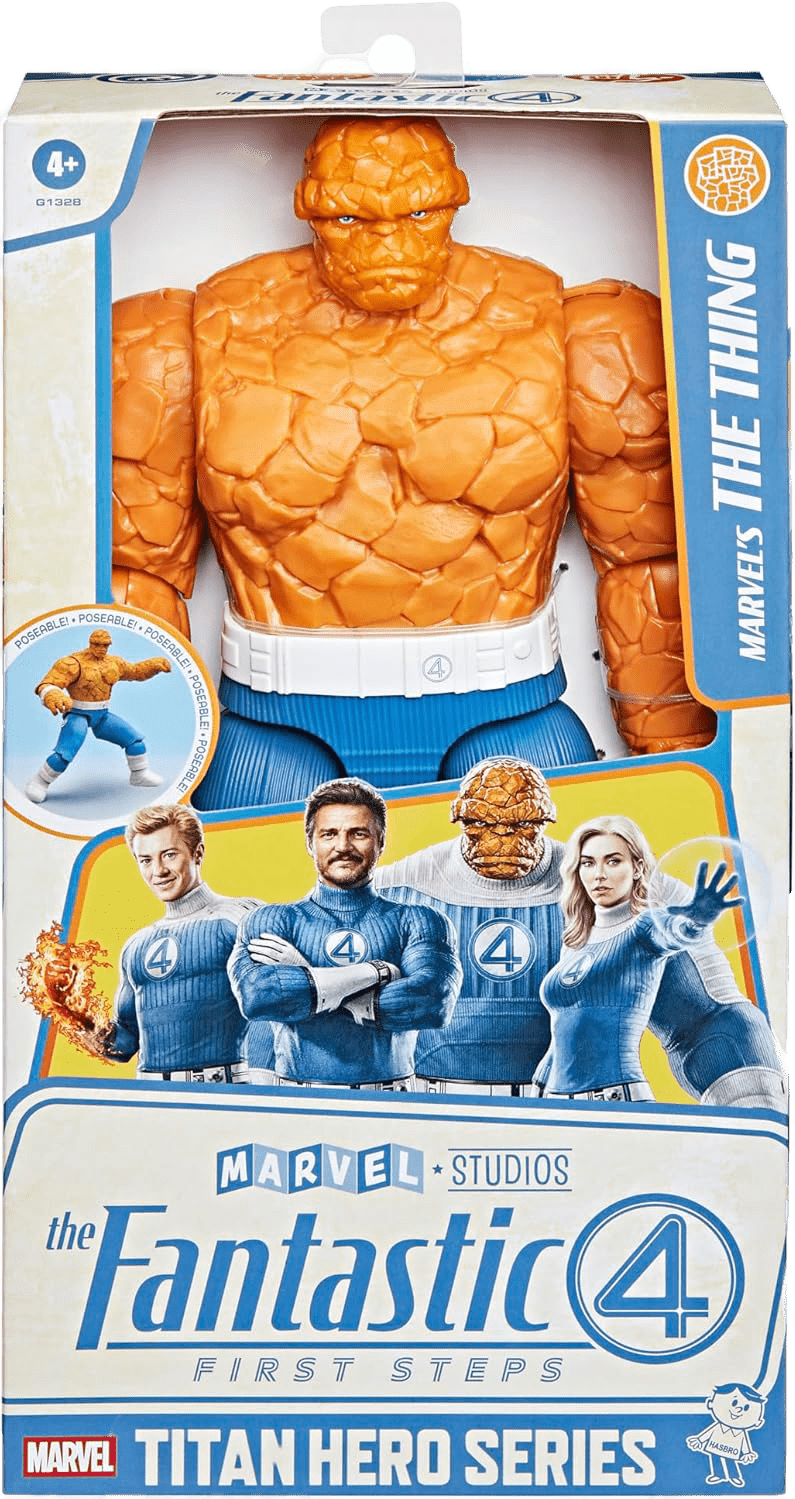 Marvel Studios Titan Hero Series Fantastic Four Mr. Fantastic Action Figure - Toy Star Malta