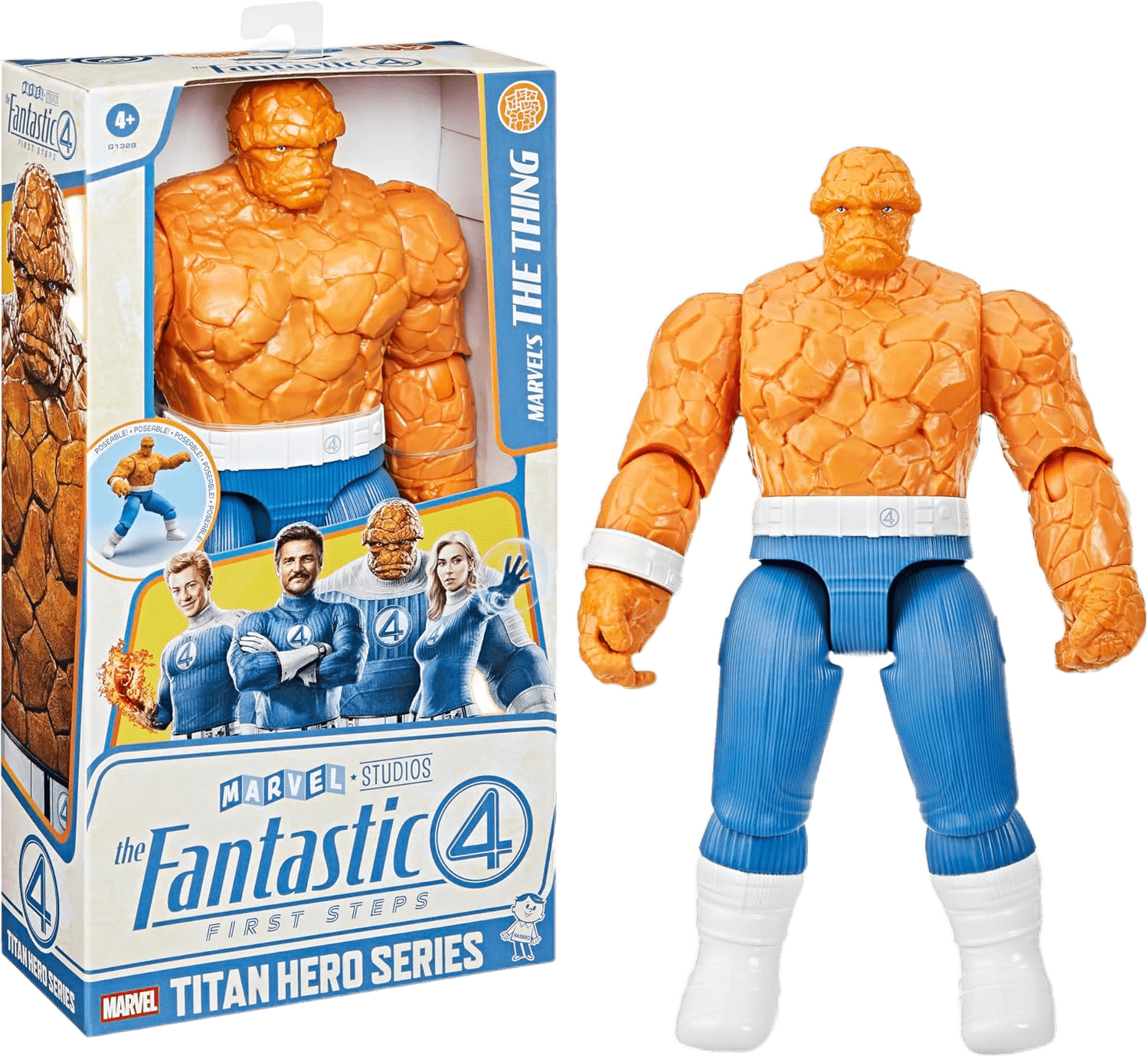 Marvel Studios Titan Hero Series Fantastic Four Mr. Fantastic Action Figure - Toy Star Malta