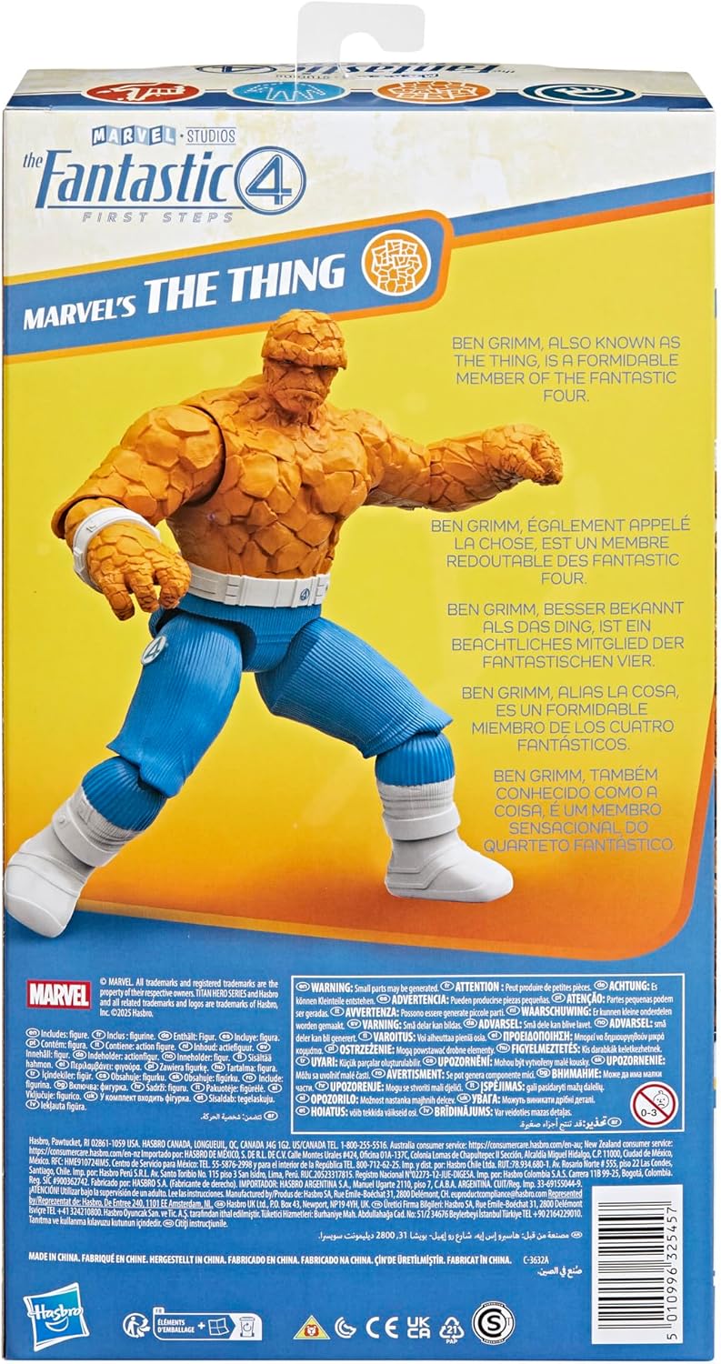 Marvel Studios Titan Hero Series Fantastic Four Mr. Fantastic Action Figure - Toy Star Malta