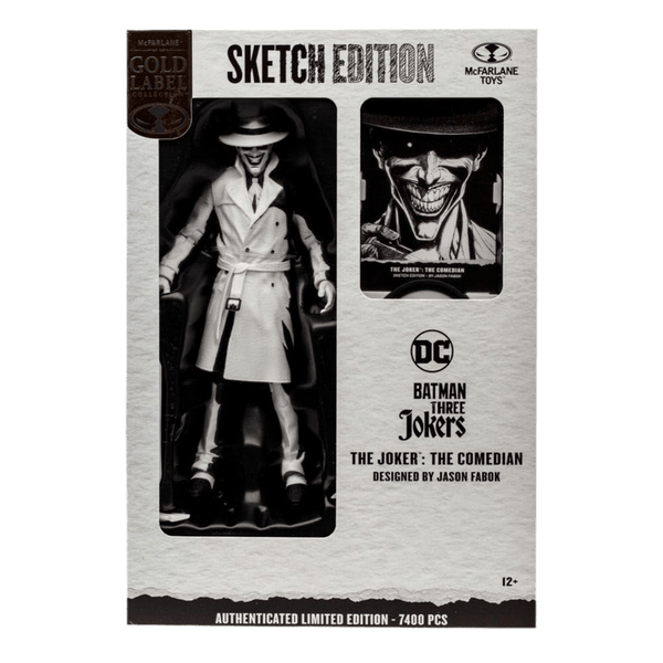Toy Star Malta McFarlane DC Multiverse The Joker – Sketch Edition Gold Label