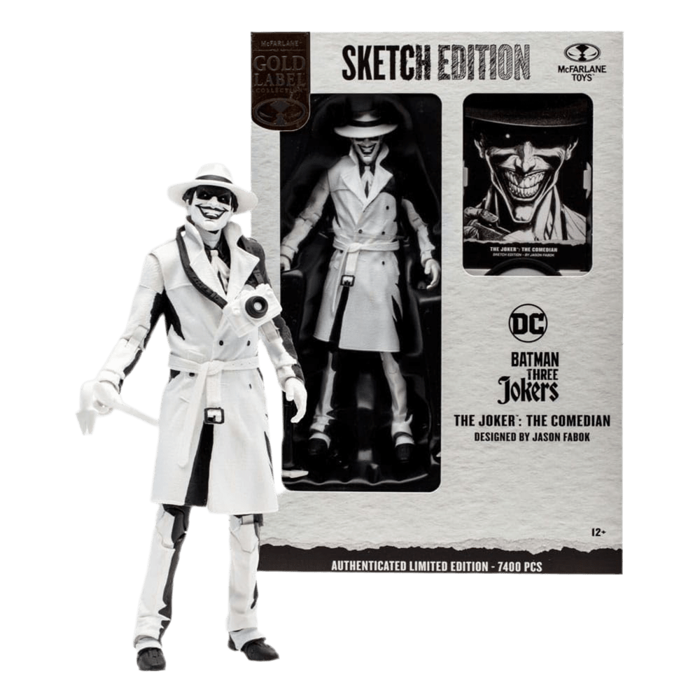 Toy Star Malta McFarlane DC Multiverse The Joker – Sketch Edition Gold Label