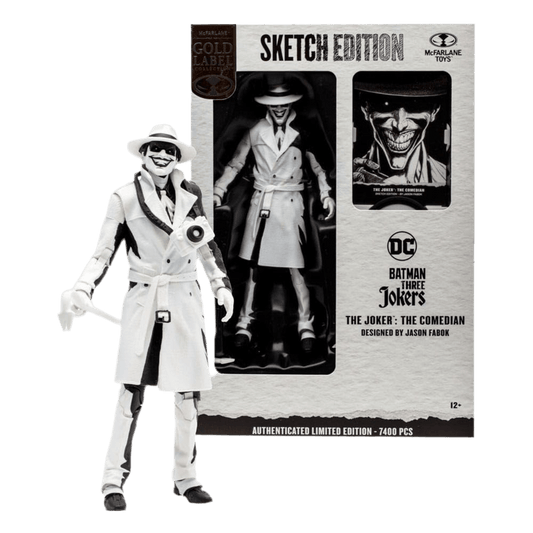 Toy Star Malta McFarlane DC Multiverse The Joker – Sketch Edition Gold Label