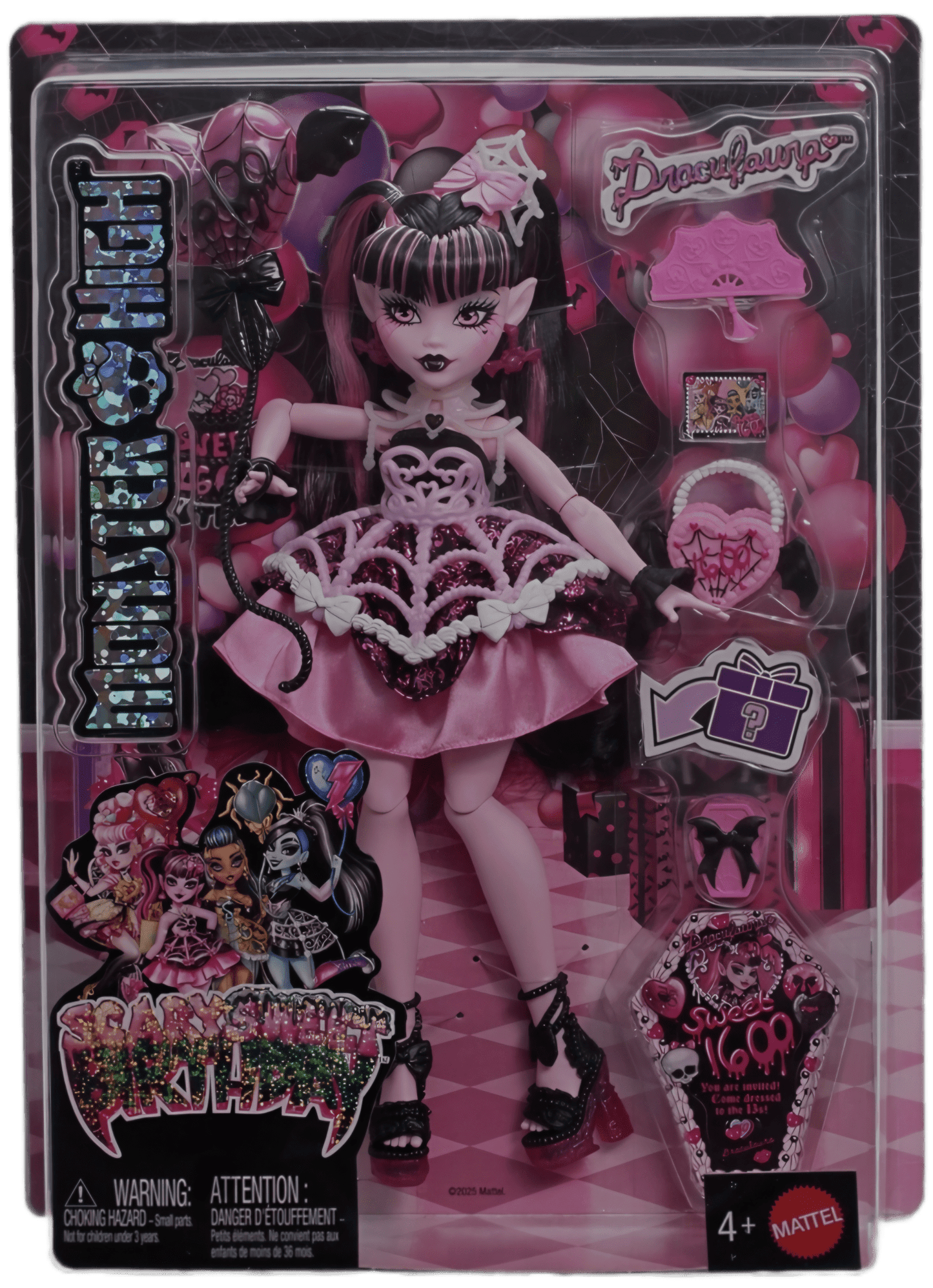 Monster High Scary Sweet Birthday Draculaura Doll - Toy Star Malta