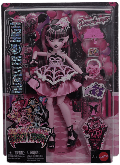 Monster High Scary Sweet Birthday Draculaura Doll - Toy Star Malta