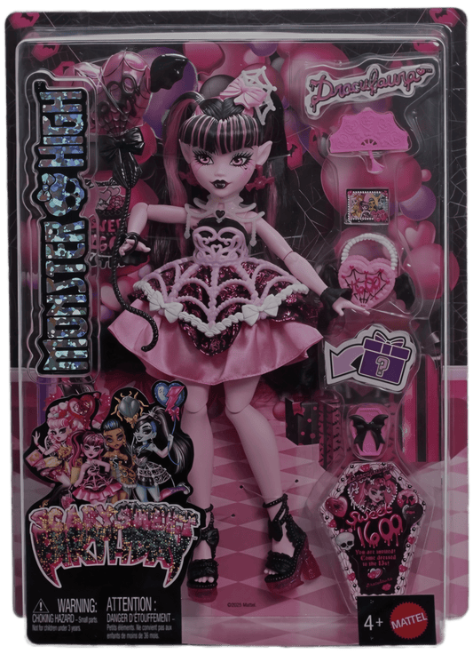 Monster High Scary Sweet Birthday Draculaura Doll - Toy Star Malta