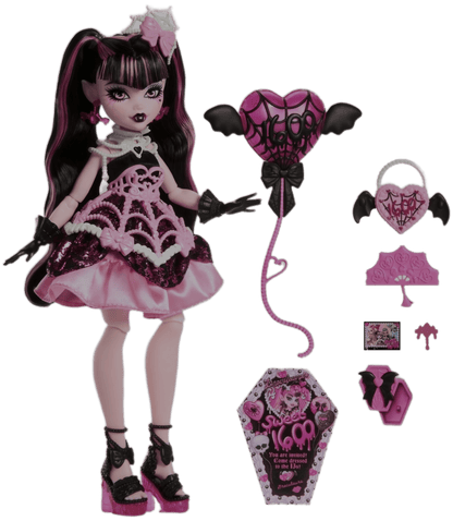 Monster High Scary Sweet Birthday Draculaura Doll - Toy Star Malta