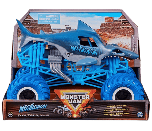 Toy Star Malta Monster Jam Megalodon 1:24 Scale Die-Cast Monster Truck