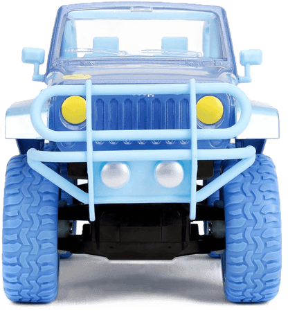 Jada Toys Remote Control Stitch Jeep – 1:16 Scale RC Vehicle with Turbo & Stickers