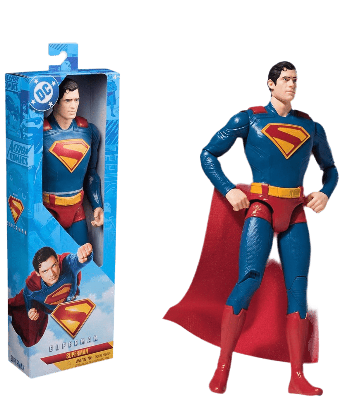 Toy Star Malta DC Comics Superman Action Figure – 30cm Man of Steel!