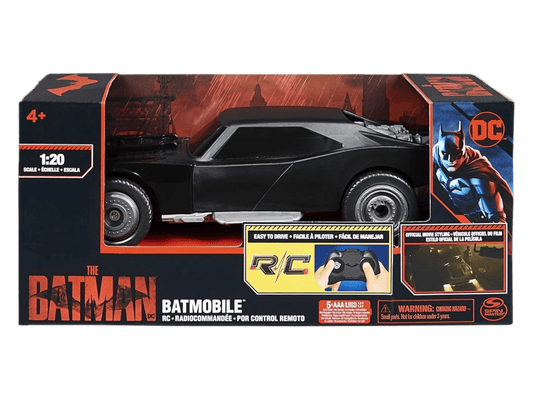 Toy Star Malta DC Comics The Batman RC Batmobile – Movie-Inspired Remote Control Car!
