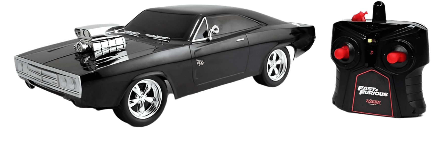 Toy Star Malta Fast & Furious RC Car – Dom’s 1970 Dodge Charger (1:24) by Jada Toys – Turbo Remote Control!