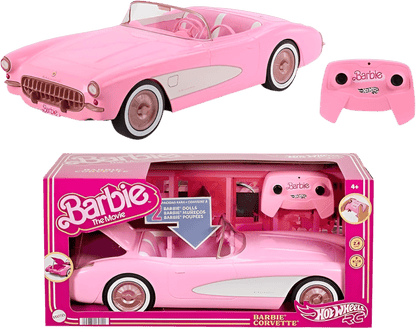 Toy Star Malta Hot Wheels Barbie Corvette RC Car – 1956 Stingray Style