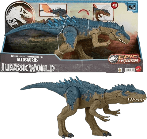Jurassic World Allosaurus Stomping Attack Figure