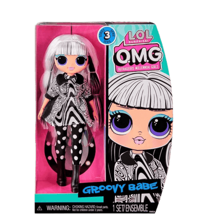 Toy Star Malta L.O.L. Surprise! OMG Groovy Babe – Fashion Doll with Surprises & Accessories!