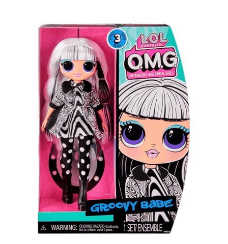 L.O.L. Surprise! OMG Groovy Babe – Fashion Doll with Surprises & Accessories!