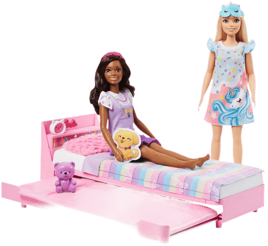 Toy Star Malta My First Barbie Bedtime Playset – Sweet Dreams & Storytime Fun!