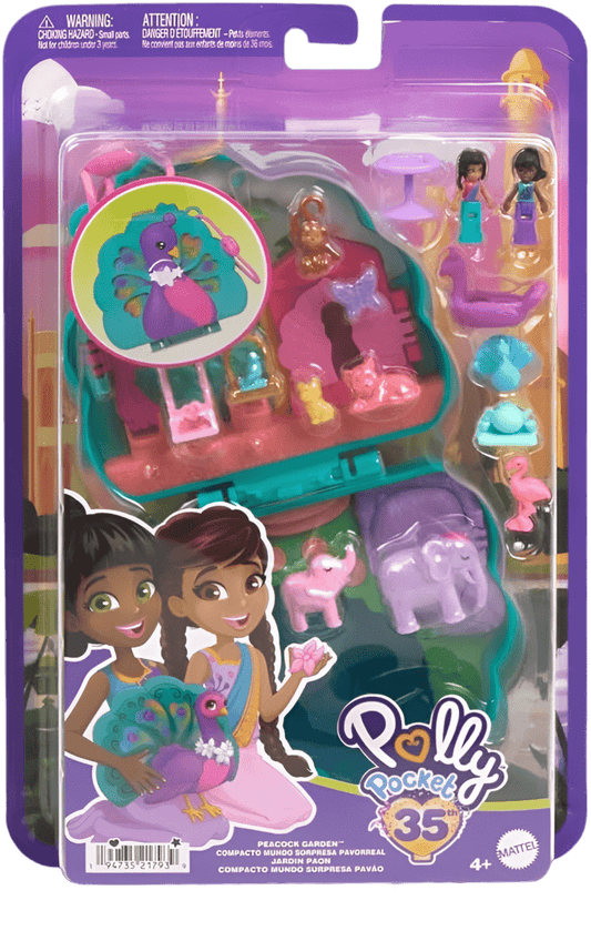 Toy Star Malta Polly Pocket Peacock Garden Playset