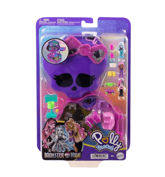 Toy Star Malta Polly Pocket x Monster High – School World Travel Set